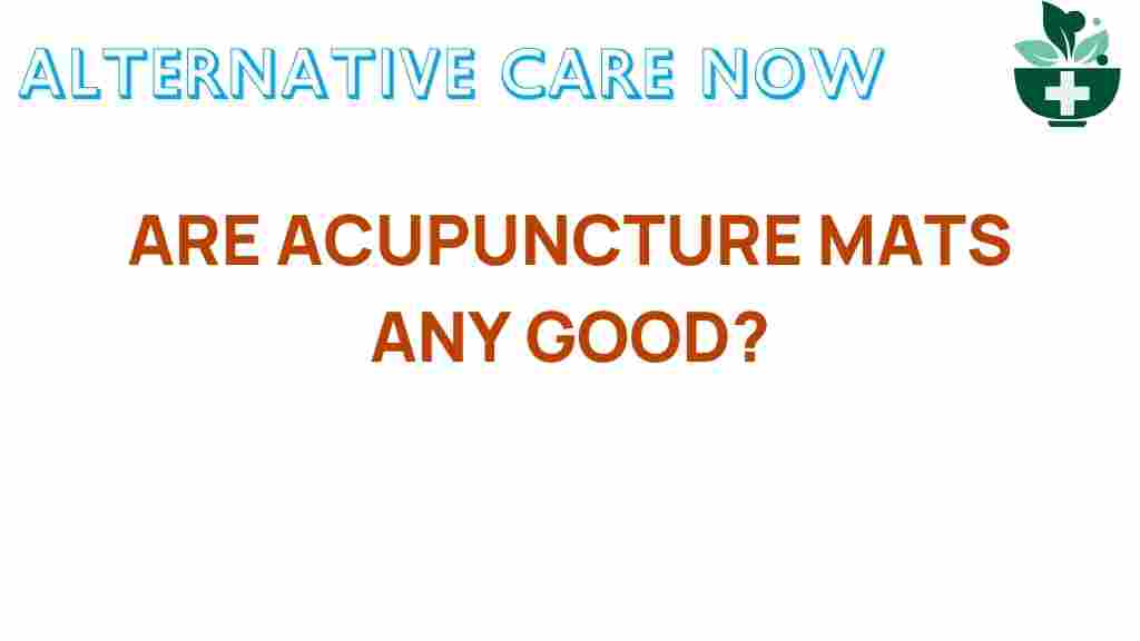 acupuncture-mats-beneficial