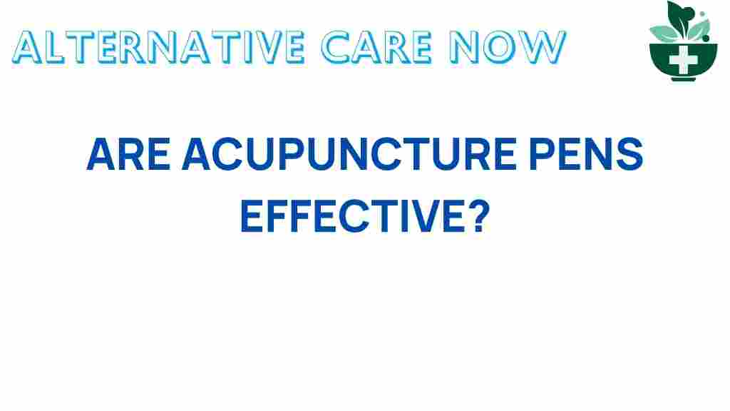 acupuncture-pens-effectiveness