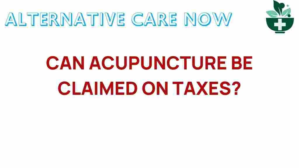 acupuncture-tax-claims