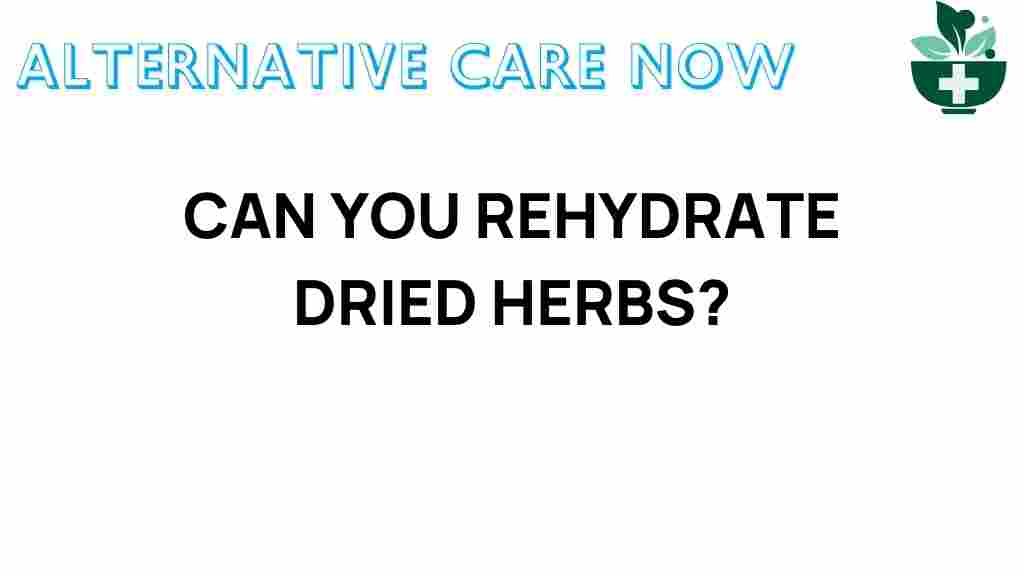 rehydrate-dried-herbs