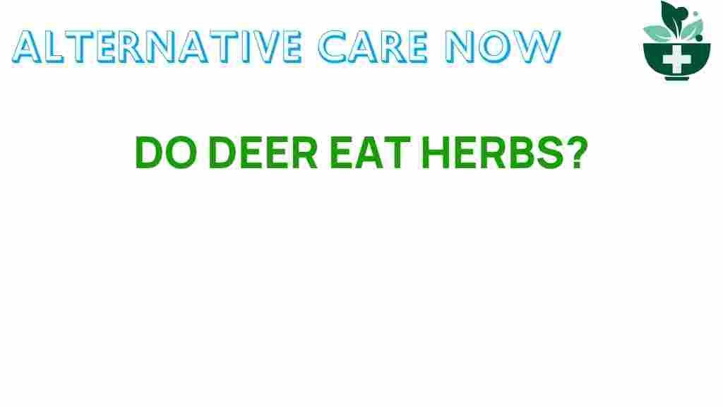 do-deer-eat-herbs