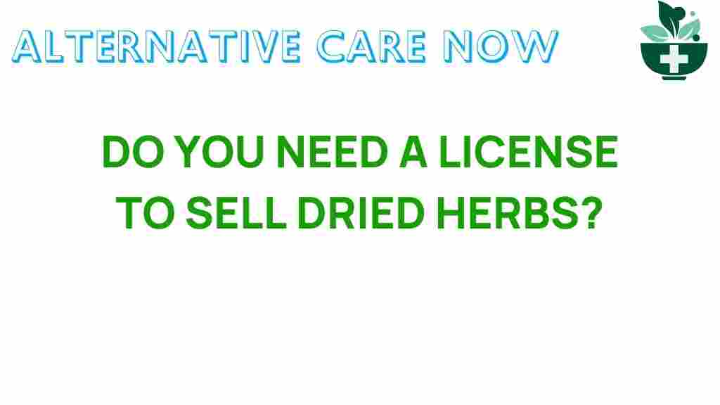 dried-herbs-license-requirements