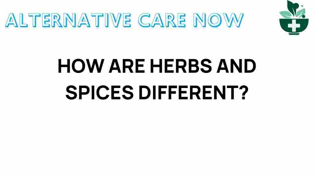 how-are-herbs-and-spices-different