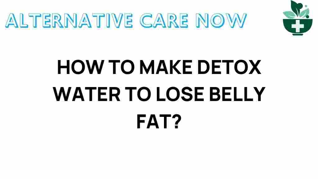 detox-water-belly-fat