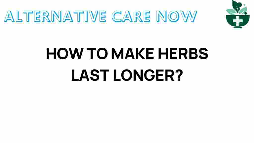 make-herbs-last-longer