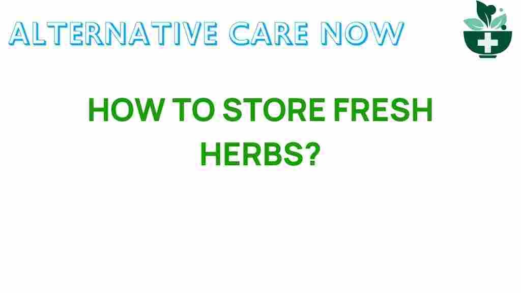 how-to-store-fresh-herbs