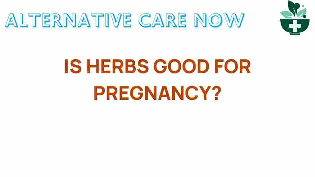 herbs-safe-for-pregnancy