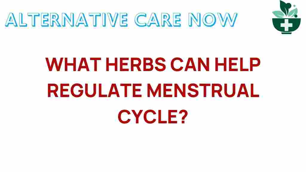 herbs-regulate-menstrual-cycle
