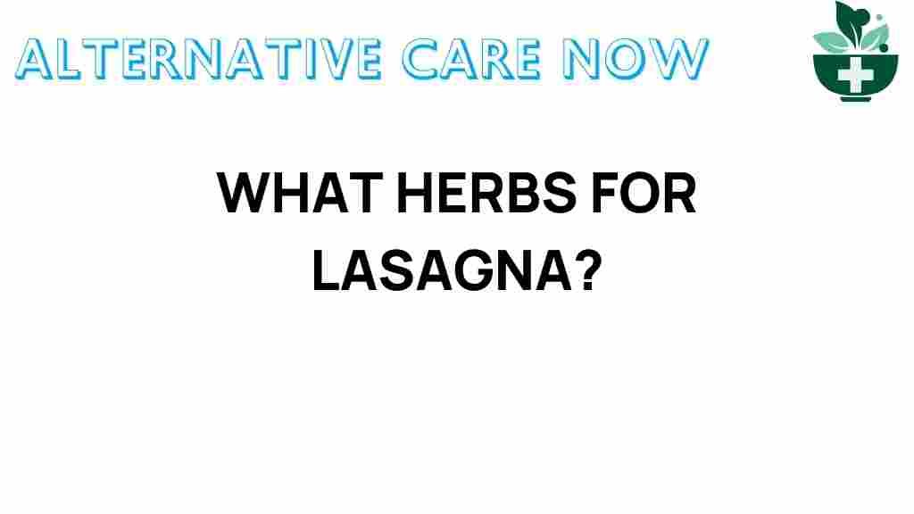 herbs-for-lasagna