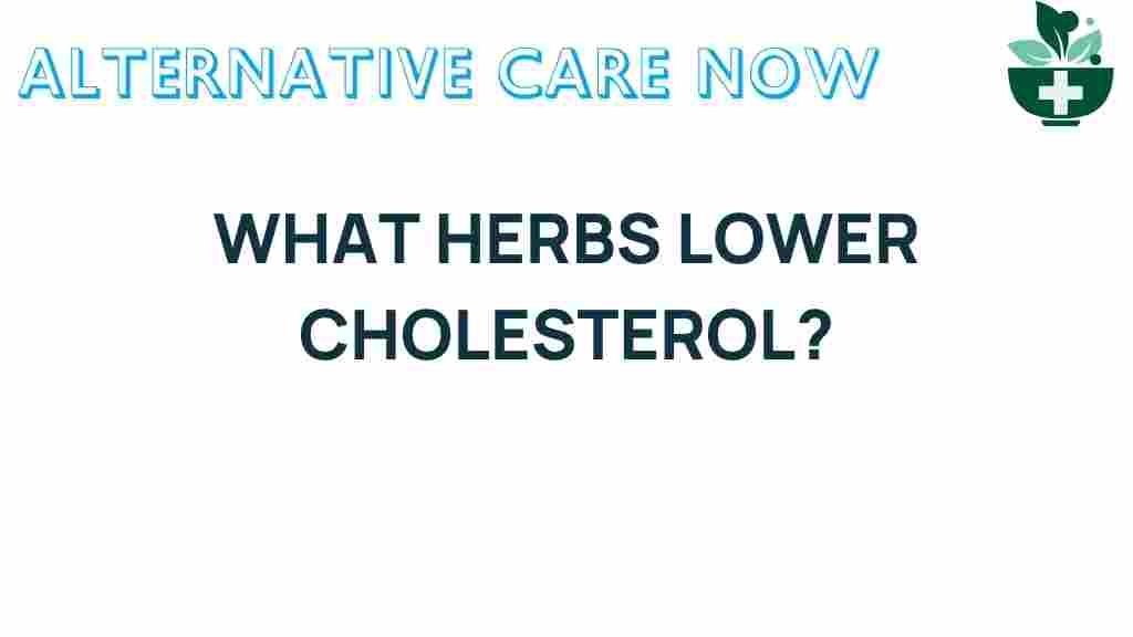 herbs-lower-cholesterol