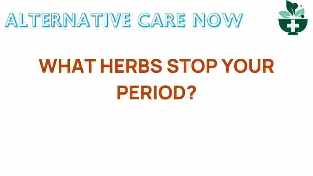 herbs-stop-your-period