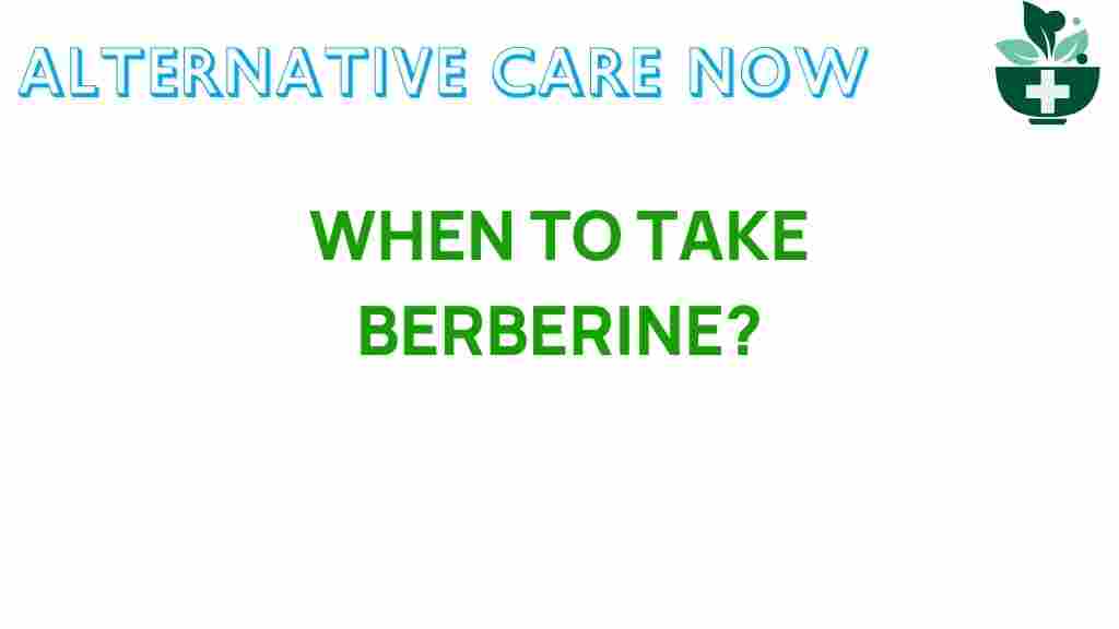 berberine-best-time-to-take