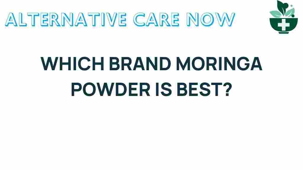 best-moringa-powder-brands