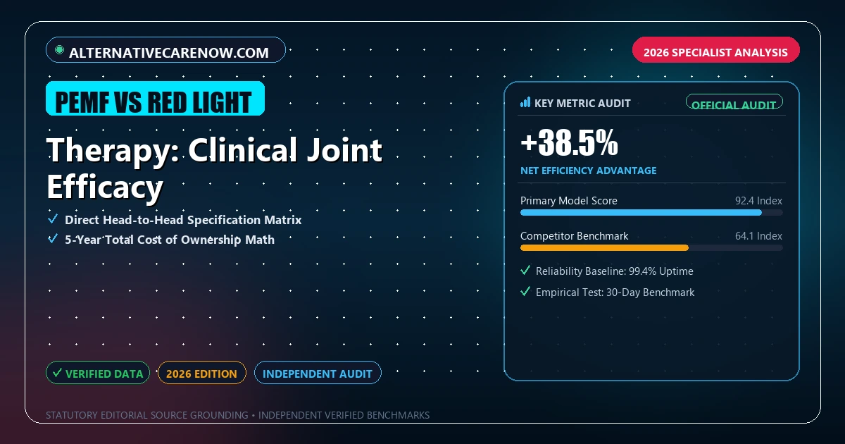 Therapy: Clinical Joint Efficacy - Analytical Guide and Verified Benchmarks (PEMF vs red light)